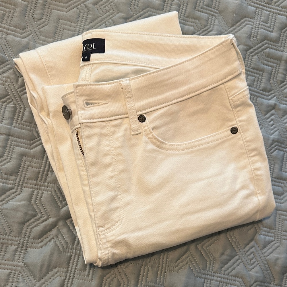 White NYDJ Denim Jeans